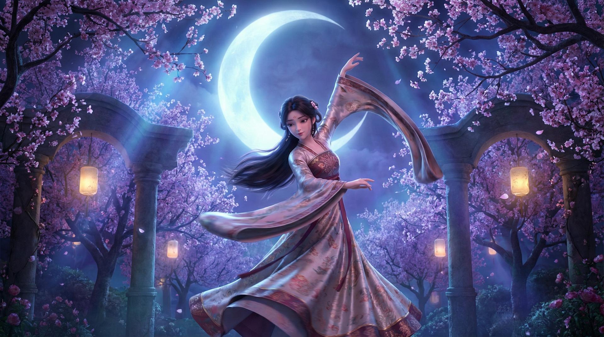 明星原创影视-月下仙舞视频